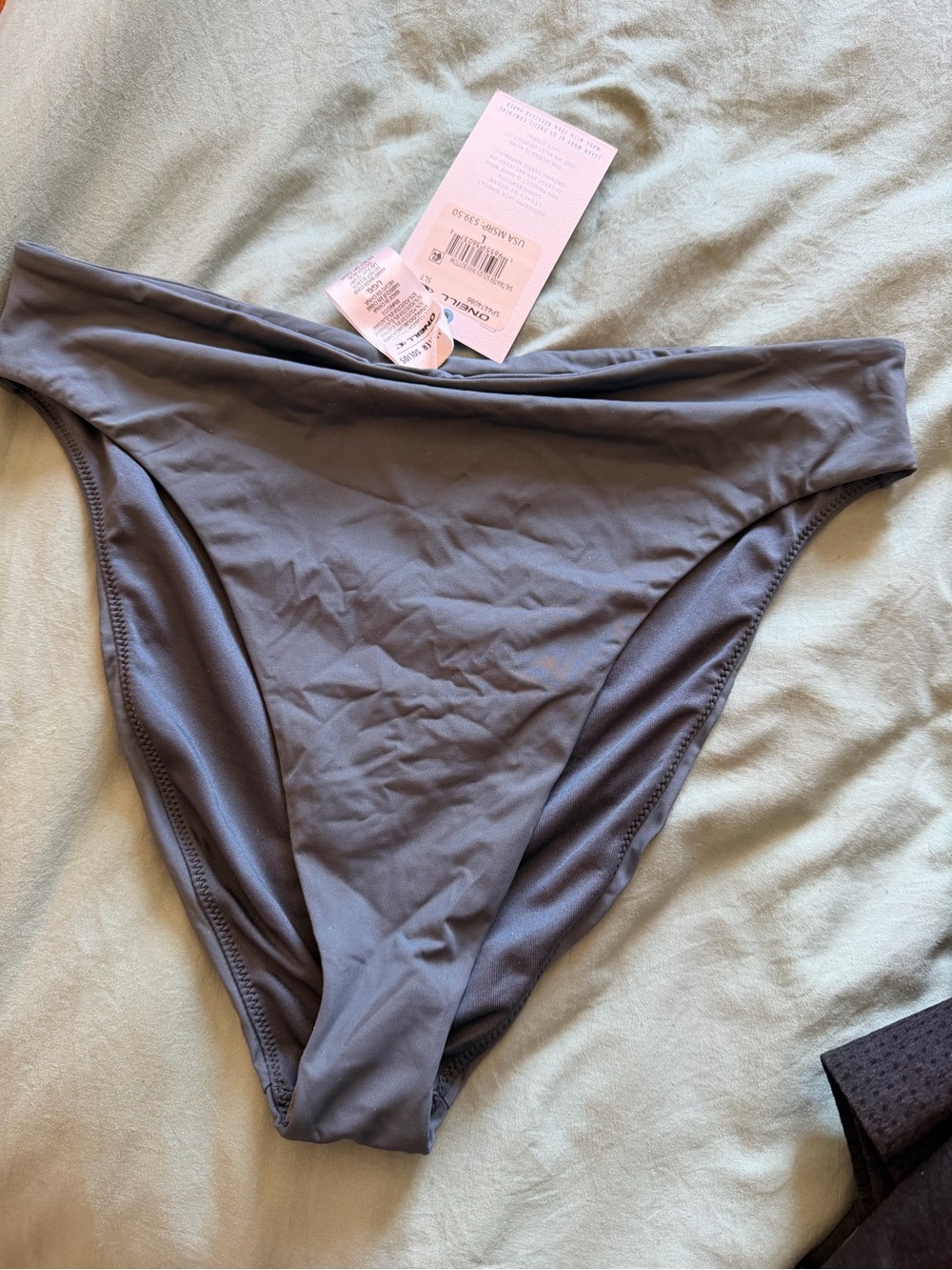 NWT O'Neill Women's Bikini Bottoms in Slate Blue-Gray